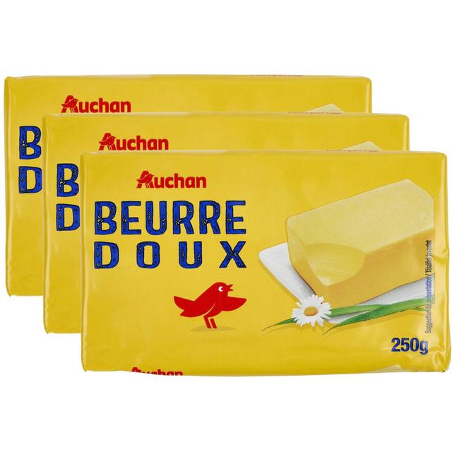 2050000410727 - Auchan - Beurre doux