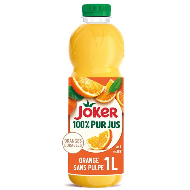 3123349011227 - Joker - Pur jus d'orange sans pulpe