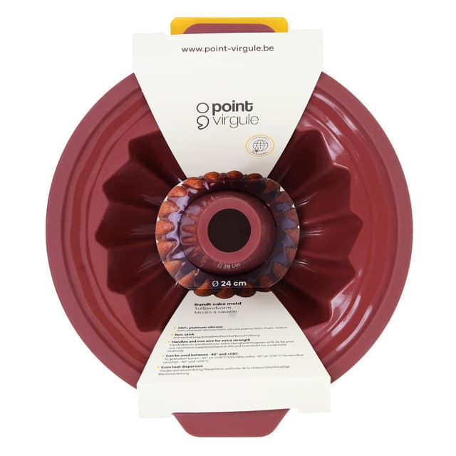 5404035721827 - Point virgule - Moule à savarin Maroon