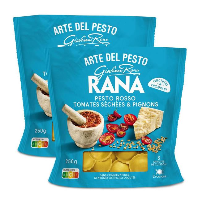 2050000392627 - Giovanni Rana - Raviolis Frais Pesto Rosso, Tomates Séchées & Pignons