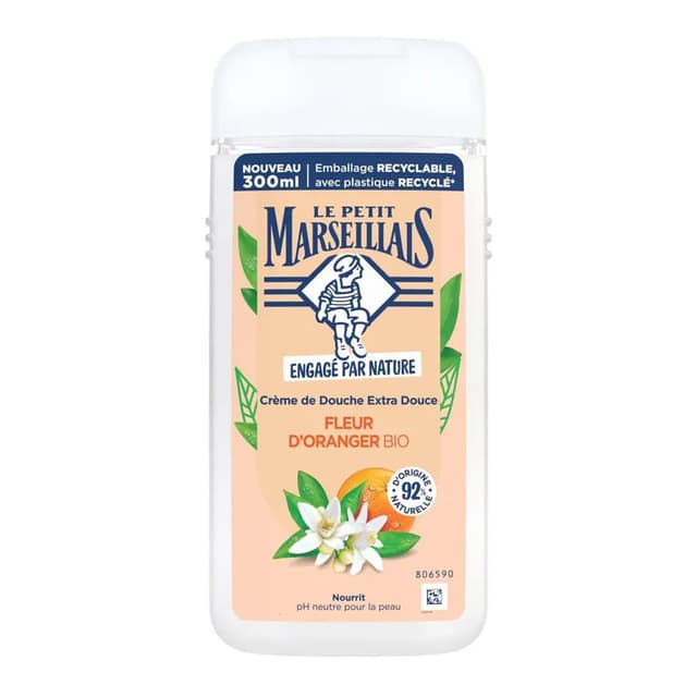 3574661853727 - Le Petit Marseillais - Gel douche fleur d'oranger