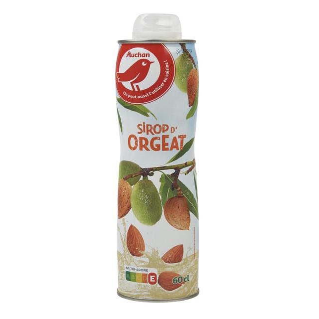 3596710455027 - Auchan - Sirop d'orgeat