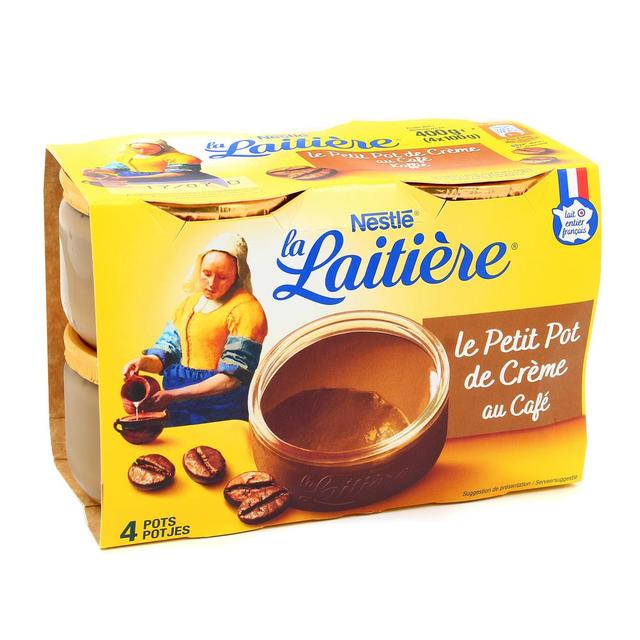 3023290035627 - La laitière - Petit Pot de Crème au café
