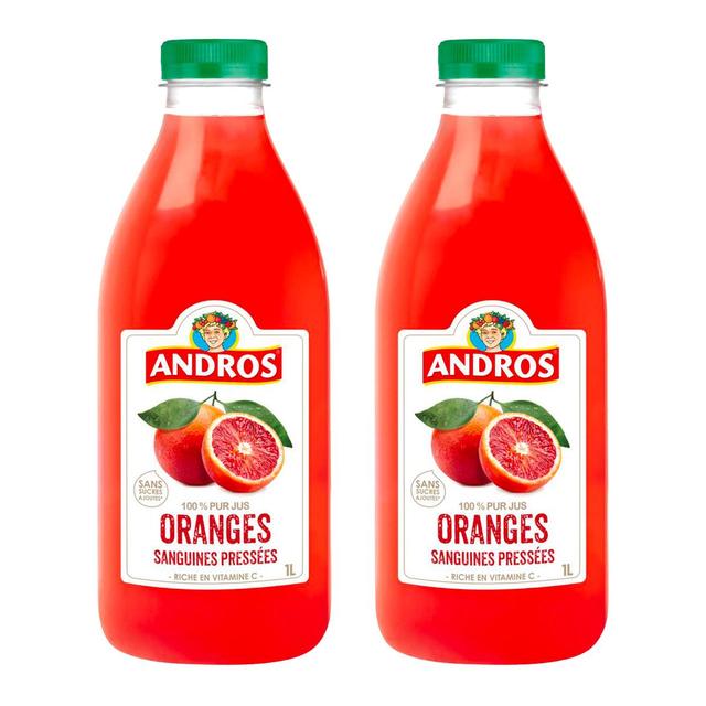 2050000307027 - Andros - Jus d' Orange Sanguine Pressés