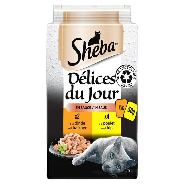4770608247027 - Sheba - Délices du Jour - Sachets en Sauce Volaille pour chat