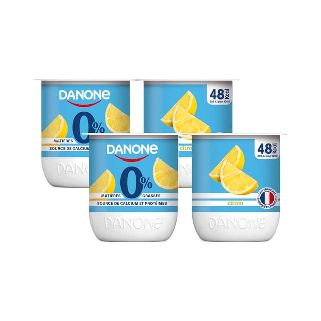 2050000378027 - Danone - Yaourts Citron 0%mg