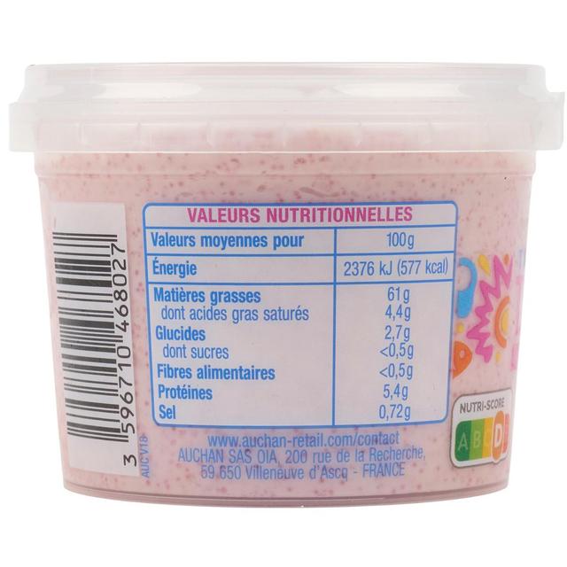 3596710468027 - Auchan - Tarama aux Oeufs de Cabillaud