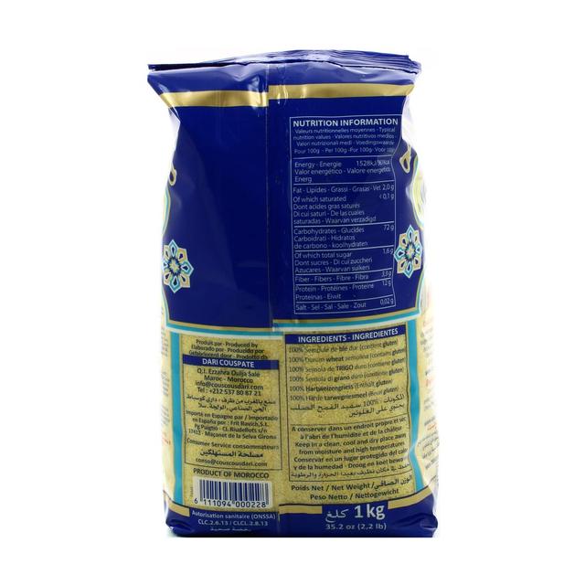 6111094000228 - Dari - Couscous de Blé dur fin