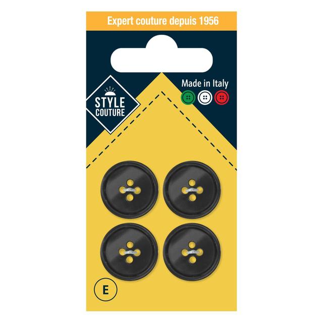 3040695841028 - Style couture - Boutons taillé Gris nacre 18mm