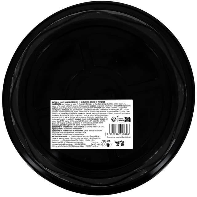 3596710551828 - Auchan - Paëlla royale familiale