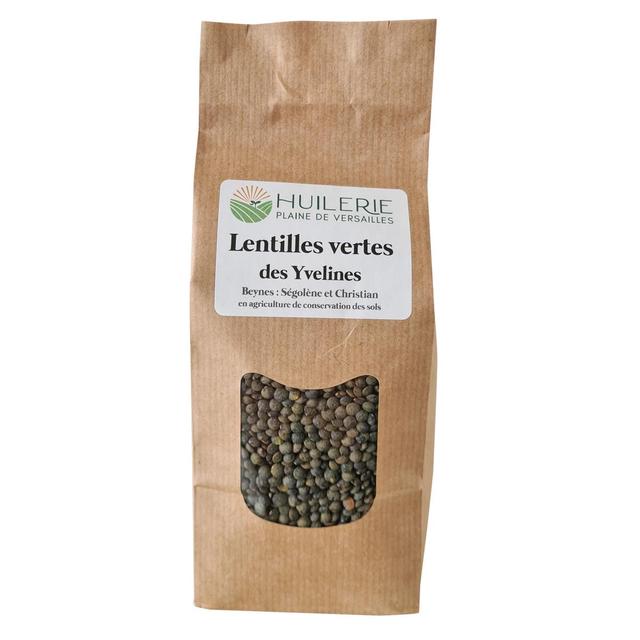 3760312332028 - Huilerie Plaine de Versailles - Lentilles vertes cultivées dans les Yvelines