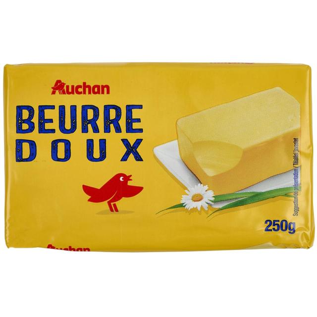 3254560272828 - Auchan - Beurre doux