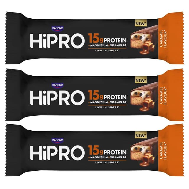 8713788124364 - HiPRO - Barre protéinée saveur caramel