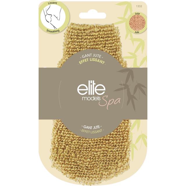 3700206713328 - Elite Models Spa - Gant de massage 100% jute effet lissant