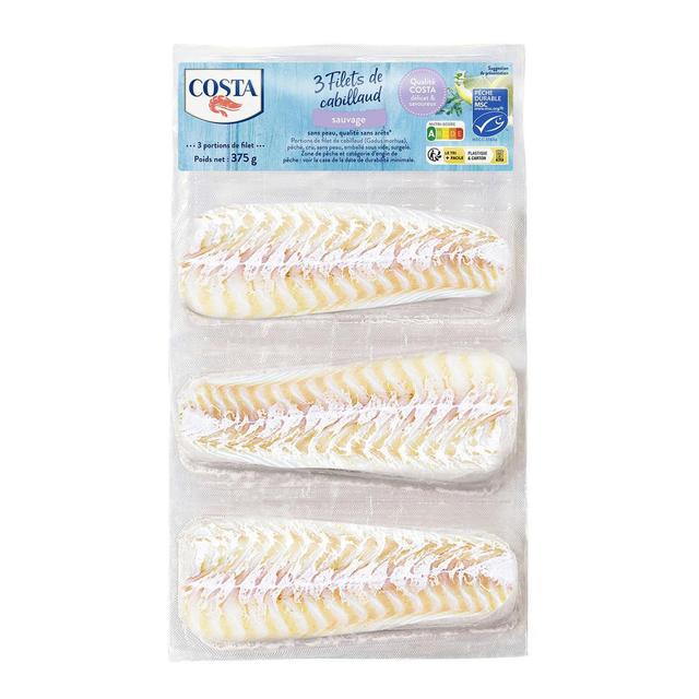 4008467054228 - Costa - Filet de cabillaud MSC, 3 filets