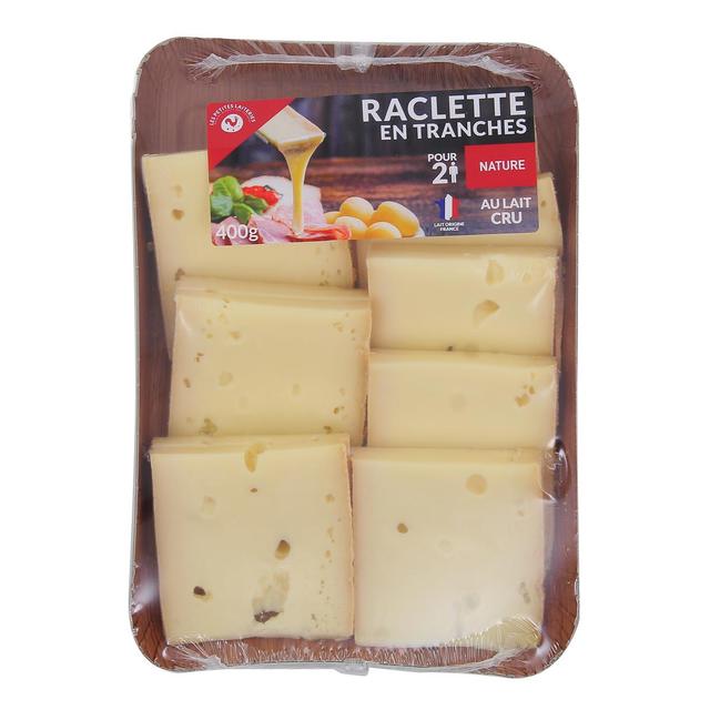 3760007484728 - Les Petites Laiteries - Raclette Nature - Lait de vache cru