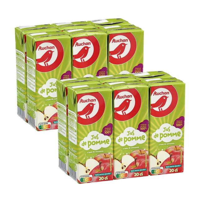 2050000406928 - Auchan - Jus de pomme à base de concentré