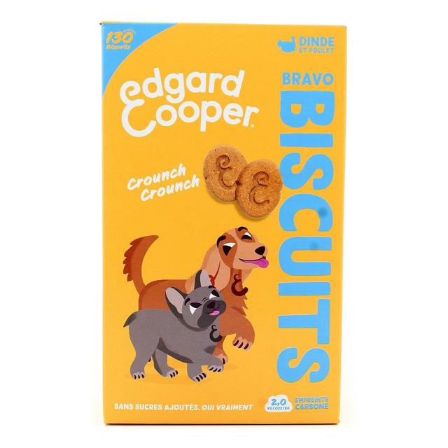 5407009646928 - Edgard Cooper - Biscuit Dinde - Friandise Récompense pour Chien adulte