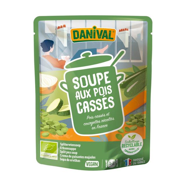 3431590007228 - Danival - Soupe bio aux pois cassé