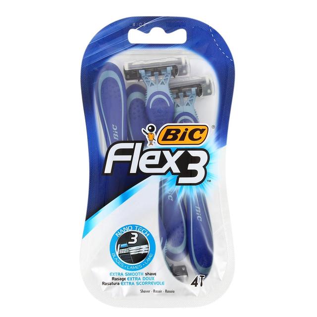 3086123347328 - Bic - Rasoir 3 lames mobiles Flex3