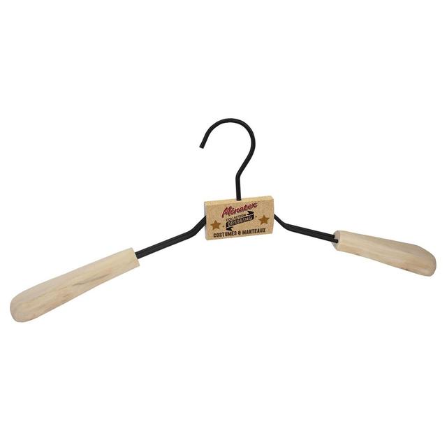 3061050007828 - La Ménagère - Cintre bois & métal pour costume