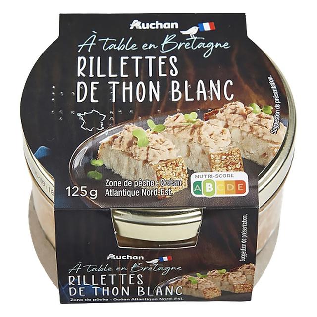 3596710339228 - Auchan Terroir - Rillettes de thon blanc