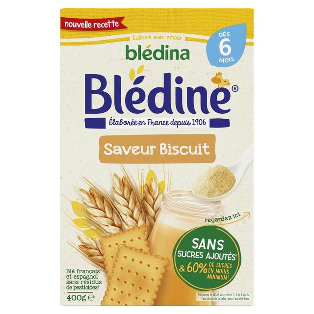 3041091339928 - Blédina - Blédine - Céréales Saveur Biscuitée Bébé Dès 6 mois