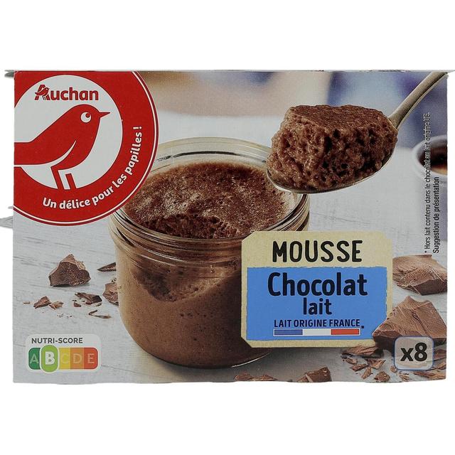 3596710520329 - Auchan - Mousse au chocolat au lait