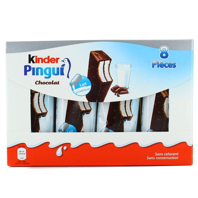 4008400290829 - Kinder Pingui - Genoise fourrée au lait et cacao