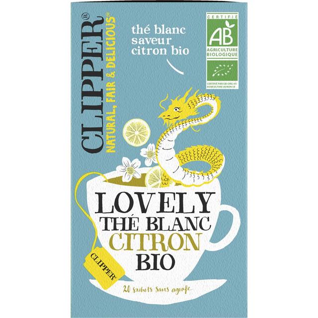5021991941429 - Clipper - Thé Blanc Citron Bio - 20 sachets