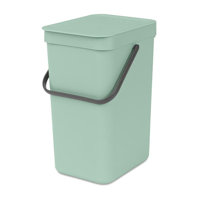 8710755211829 - Brabantia - Poubelle Sort & Go, 12 litres - Jade Green