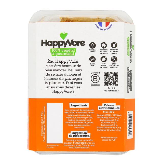 3770016162029 - HappyVore - Aiguillettes Végétales & Gourmandes