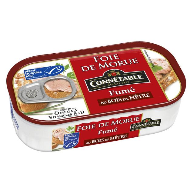3263670052329 - Connetable - Foie de Morue Fumé au Bois de Hêtre MSC