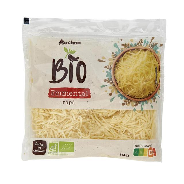 3596710473229 - Auchan BIO - Emmental rapé bio