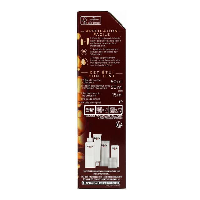 3178040663329 - Palette - Coloration Permanente Noir Bleuté 909