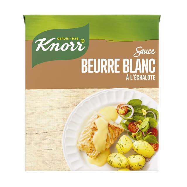 3250541913629 - Knorr - Sauce Beurre Blanc à l'échalote