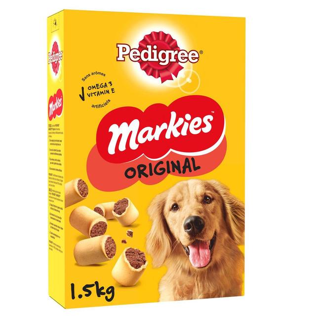 5010394004329 - Pedigree - Biscuits Markies trio - Friandise Récompense pour chien moyen et grand