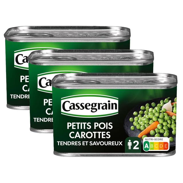 2050000394829 - Cassegrain - Petits pois carottes tendres et fondants