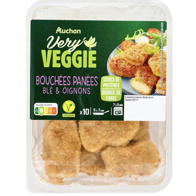 3596710435029 - Auchan - Veggie Bouchées Blé et Oignons