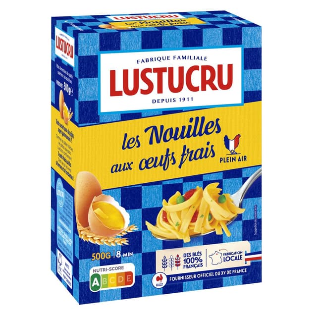 3660861905929 - Lustucru - Pâtes Nouilles à l'Ancienne aux Oeufs Frais