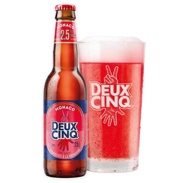 3770034726029 - La Deux Cinq - Bière aromatisée fruits rouges légère 2,5°