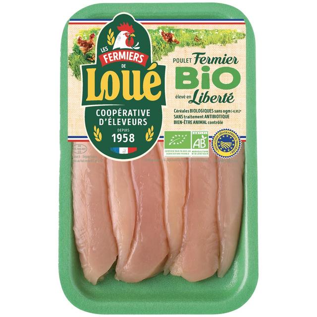 3266980246129 - Loué - Aiguillettes de Poulet Bio