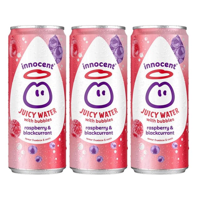 5038862003438 - innocent - Juicy Water Petillante Fruits Rouges