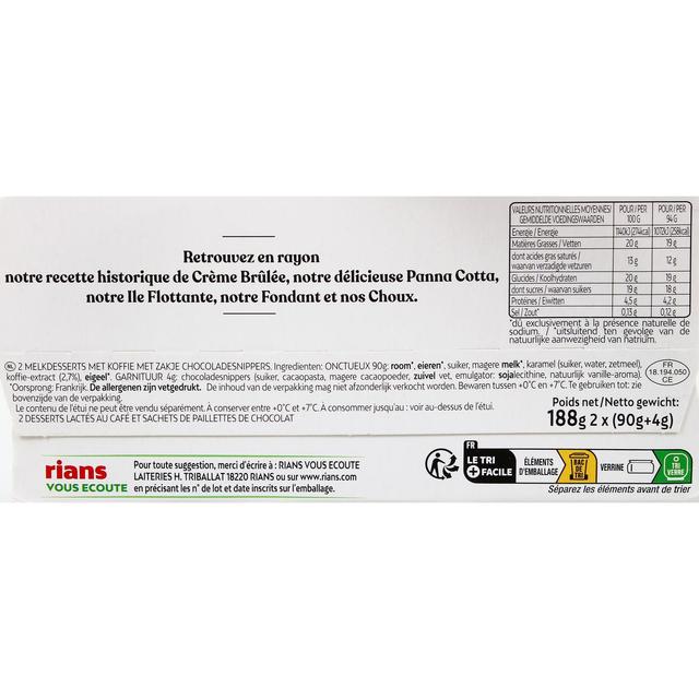 3184670006429 - Rians - L'Onctueux Café