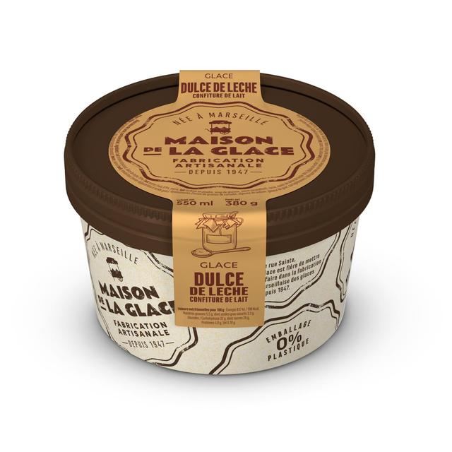 3760124196429 - Maison de la Glace - Crème glacée confiture de lait