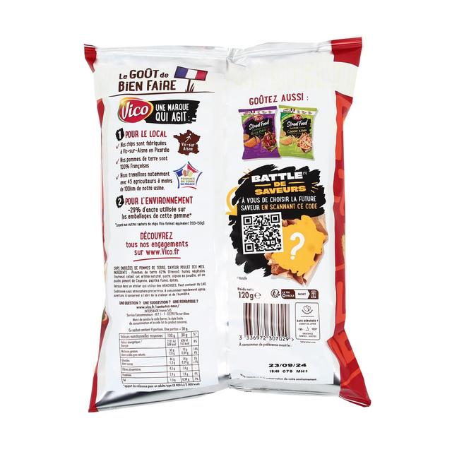 3336972307029 - Vico - Chips Poulet Tex Mex