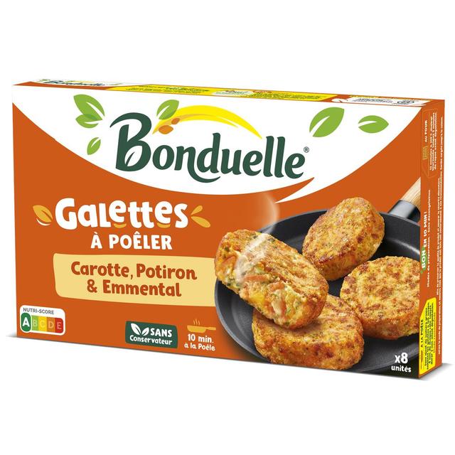 3083681178029 - Bonduelle - Galette carotte potiron emmental