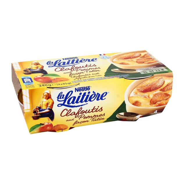 3023290719329 - La laitière - Clafoutis aux pommes façon tatin