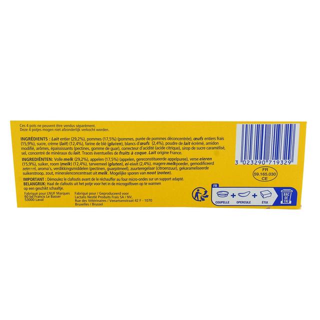 3023290719329 - La laitière - Clafoutis aux pommes façon tatin