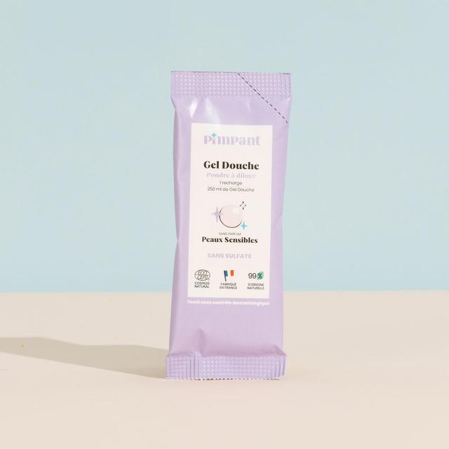 3760349450030 - Pimpant - Gel Douche Peaux Sensibles poudre